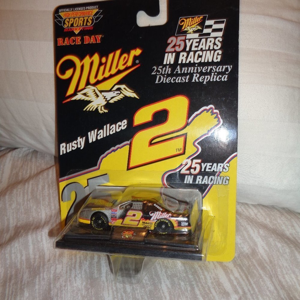 RUSTY Wallace Miller Nascar Car